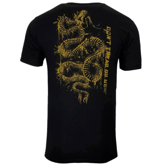 Howitzer Style Men's T-Shirt SKELETON TREAD Black - Picture 5 of 15